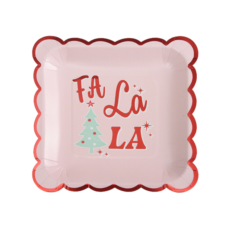 6-Inch Square Disposable Plate – Compostable